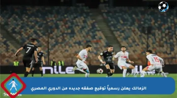 الزمالك يعلن رسمياً توقيع صفقة جديدة من الدوري المصري